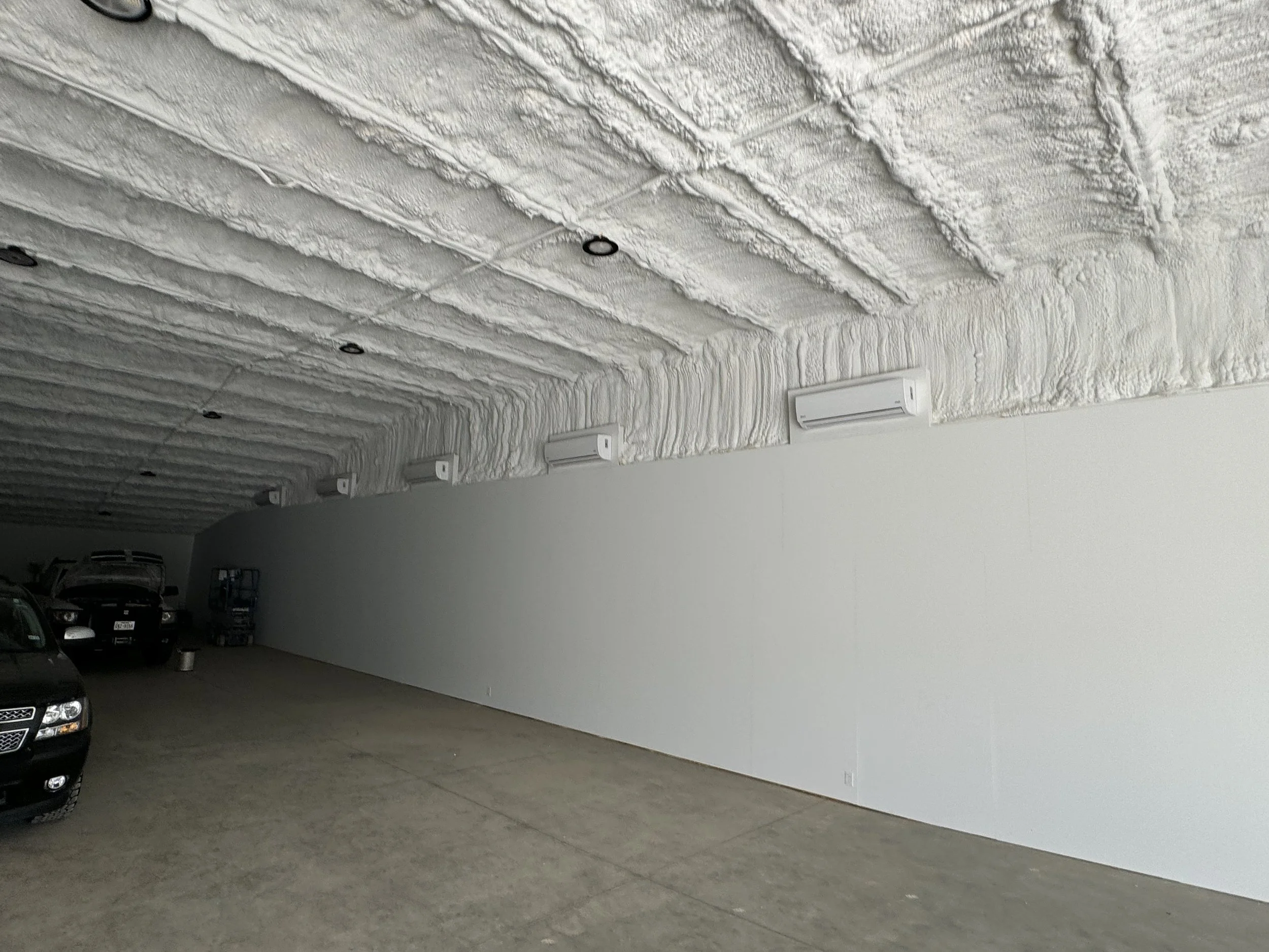 Mini Split Bulk Garage Install