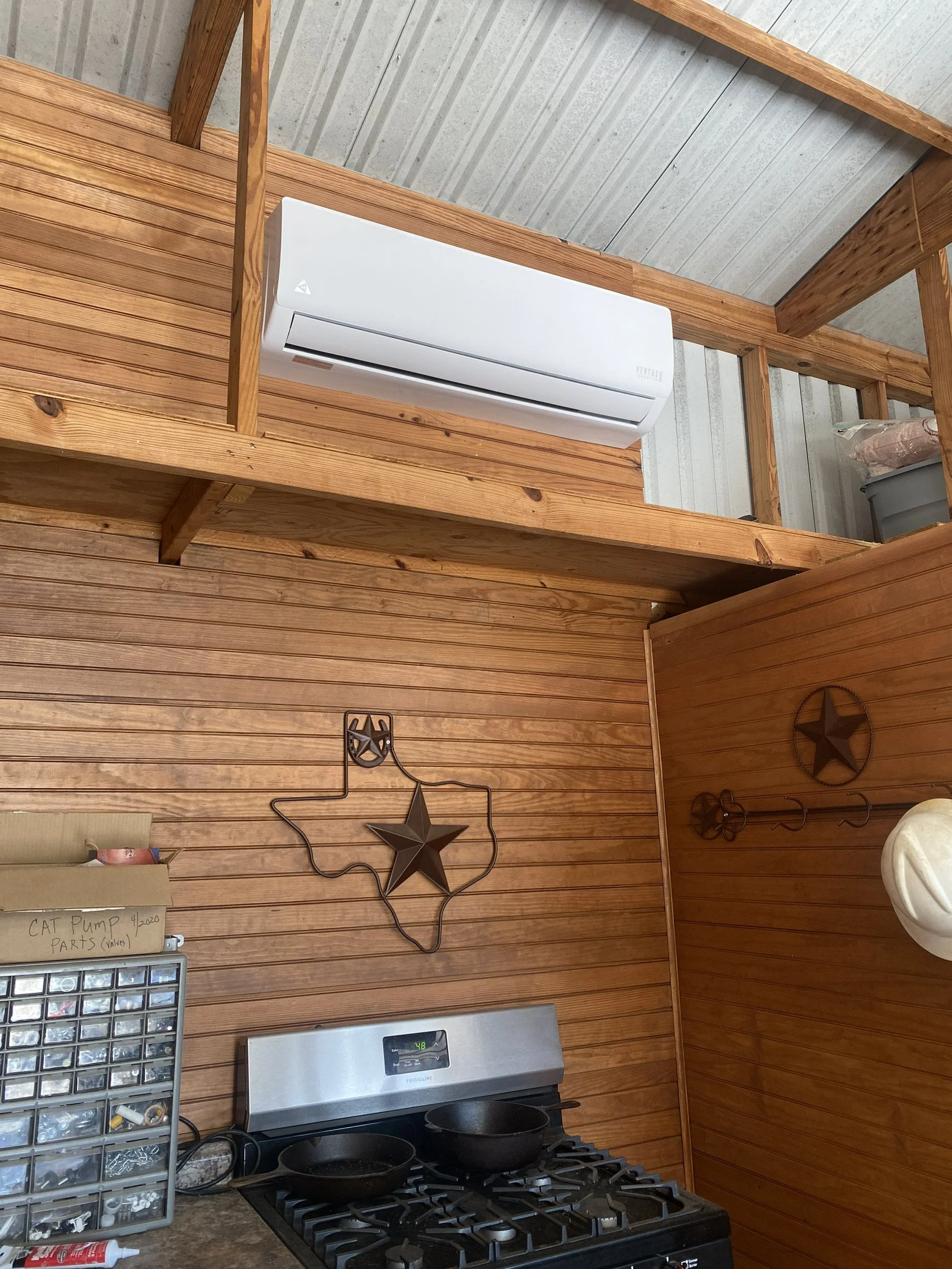 Mini Split Cabin Install