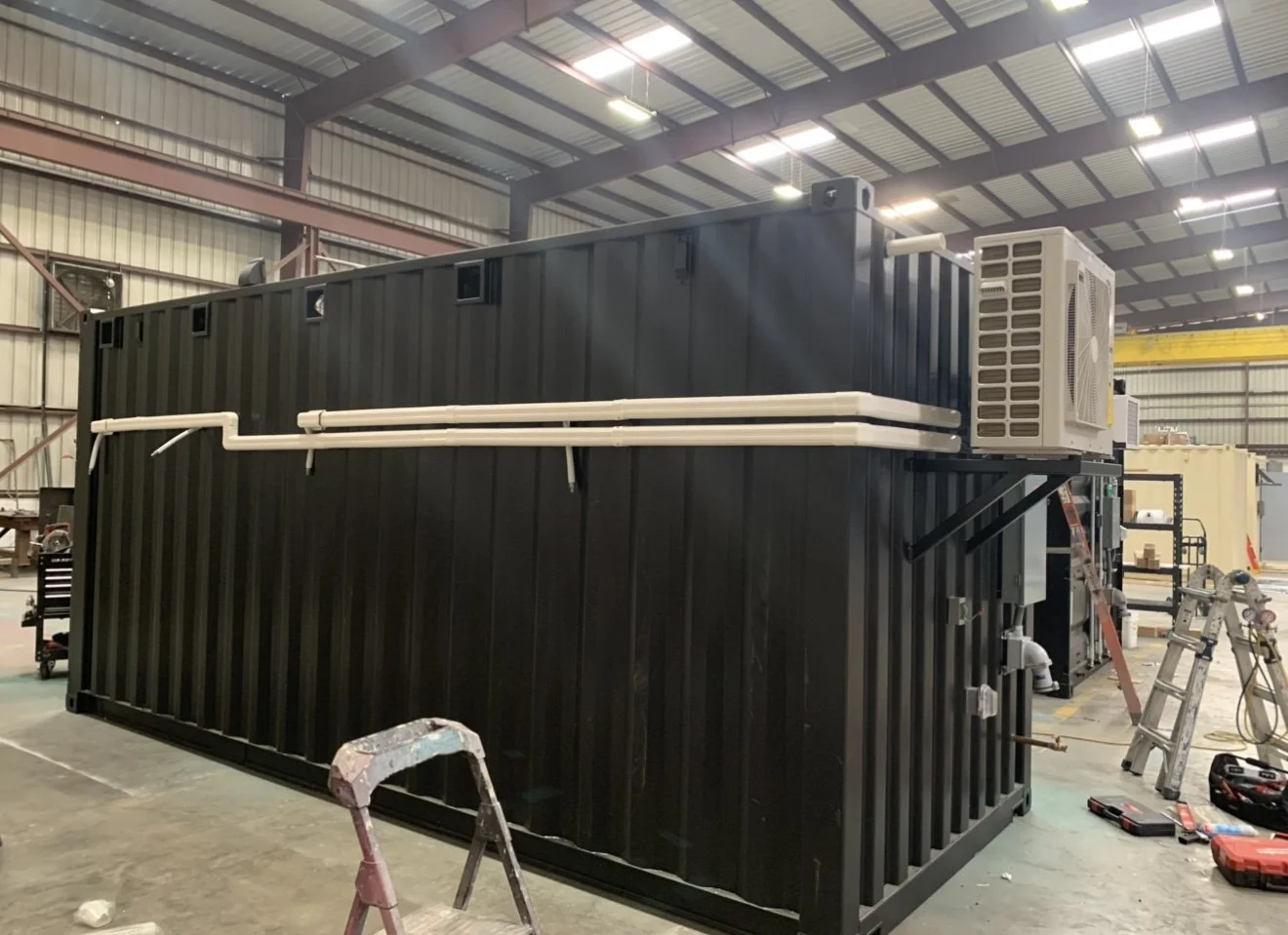 Mini Split Container Install 3