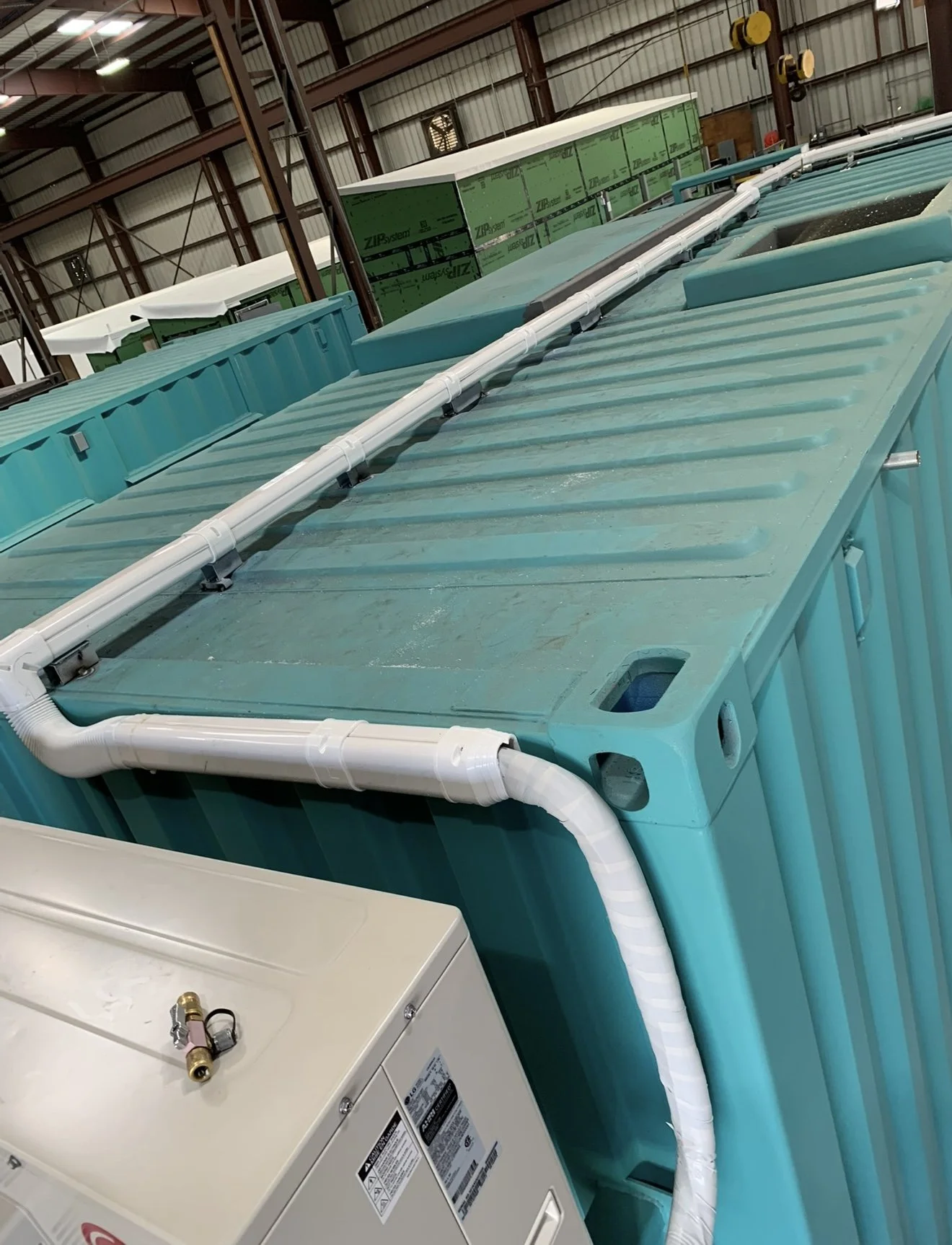 Mini Split Container Install 4