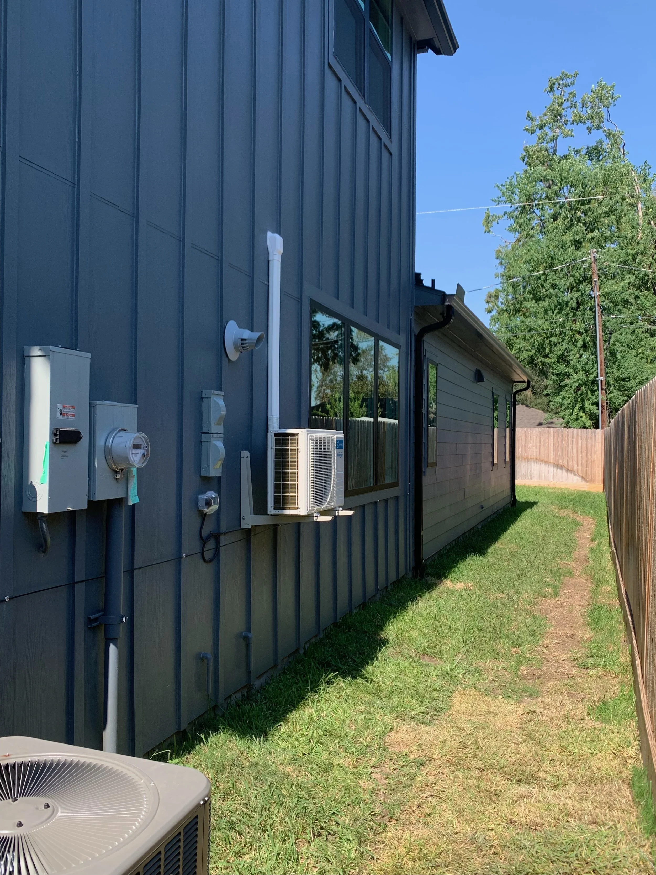 Mini Split Elevated Install