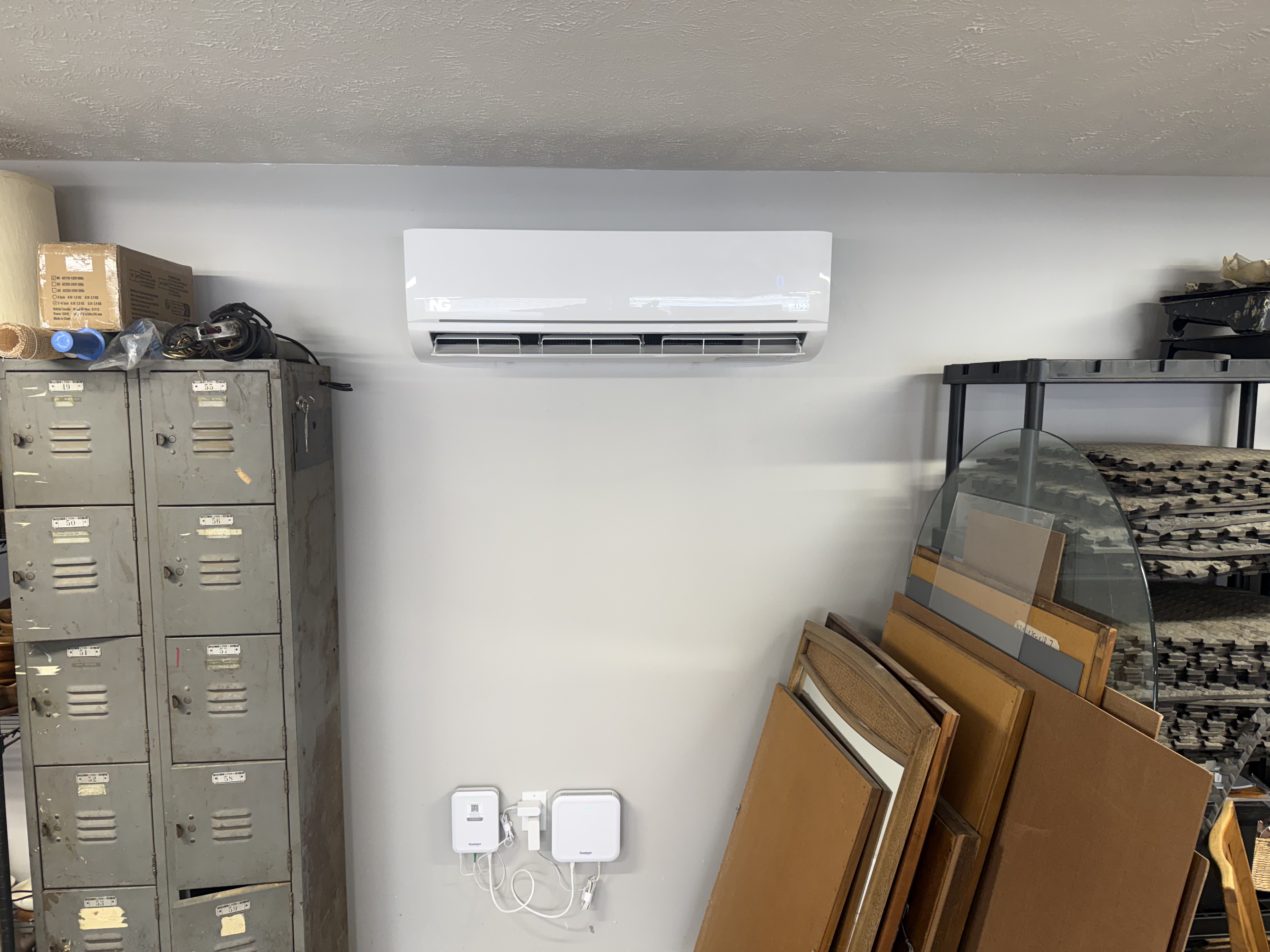 Mini Split Office Install 1