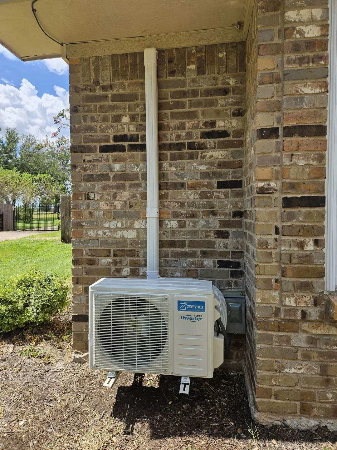 Mini Split Outdoor Install 3